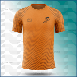 Camiseta naranja Gure Auzune